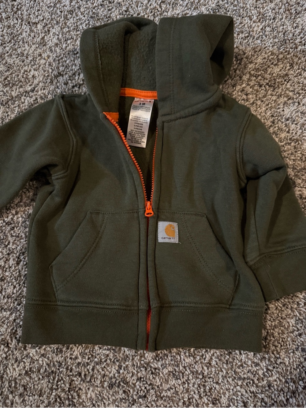 3 months Carhartt Brown & Denim Mix: Kids Workwear Set with Camo & Graphic Tees - Picture 7 of 7